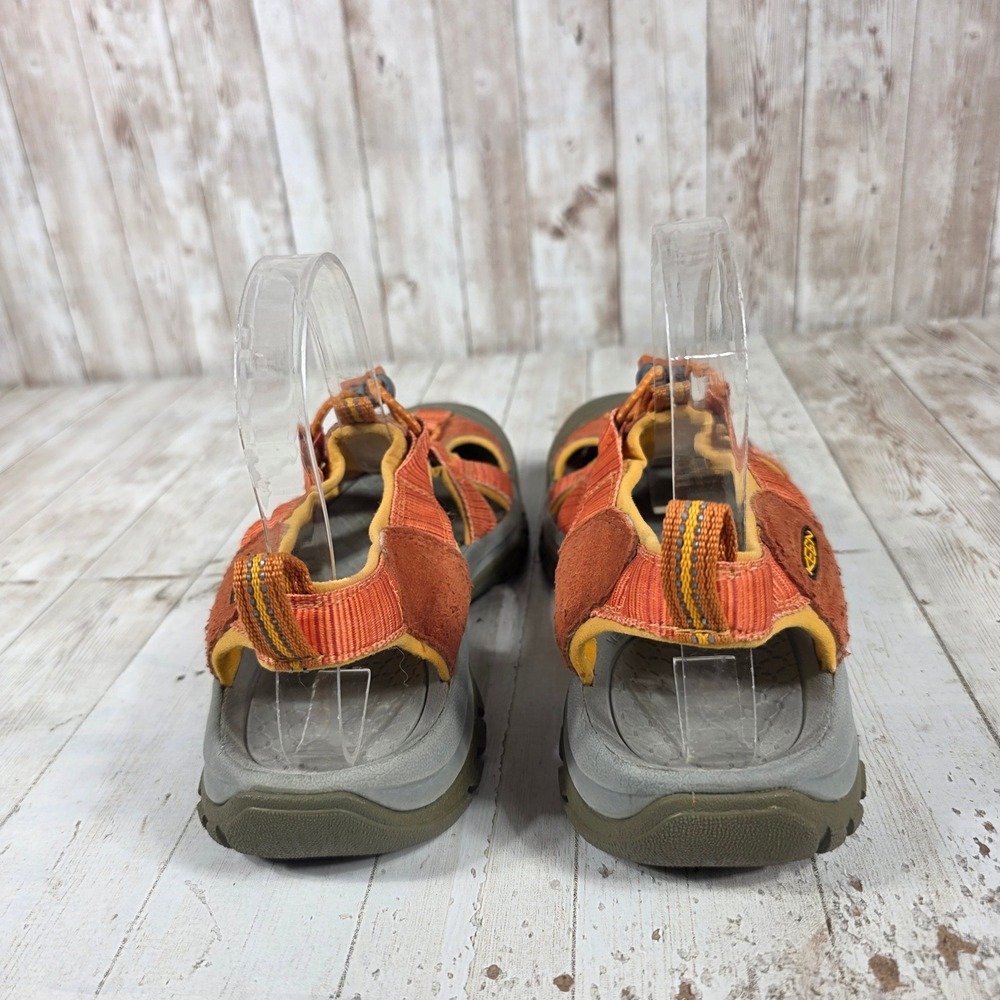 Keen Newport H2 Womens 8 Orange Yellow Waterproof Hiking Sport Sandals 1004011 - Picture 3 of 8